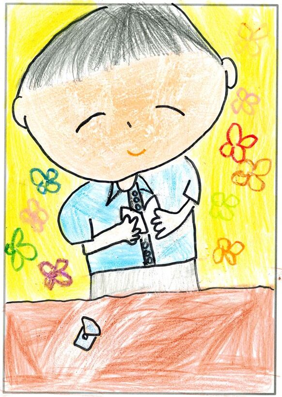 ym49 じぃじへのメッセージカード