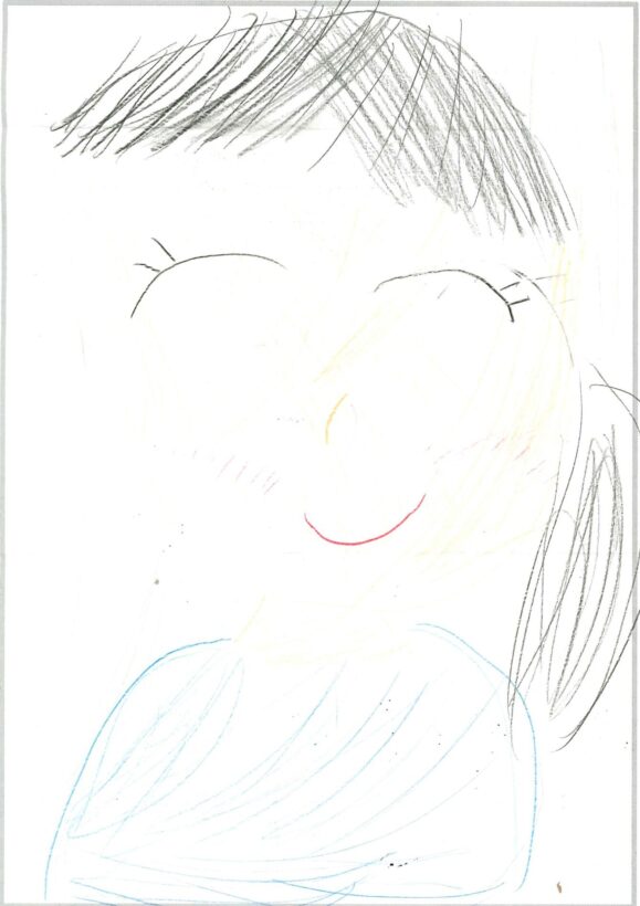 ym7 先生のえがお