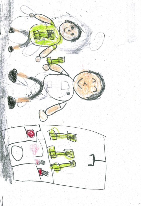 ym120 パパがクレーンゲームでにんぎょうをとってくれた。