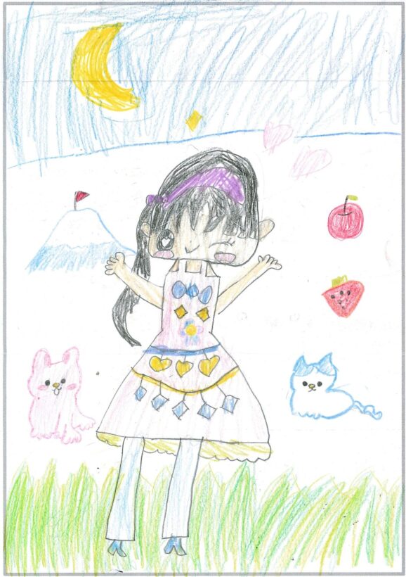 ym133 おともだちのえがお