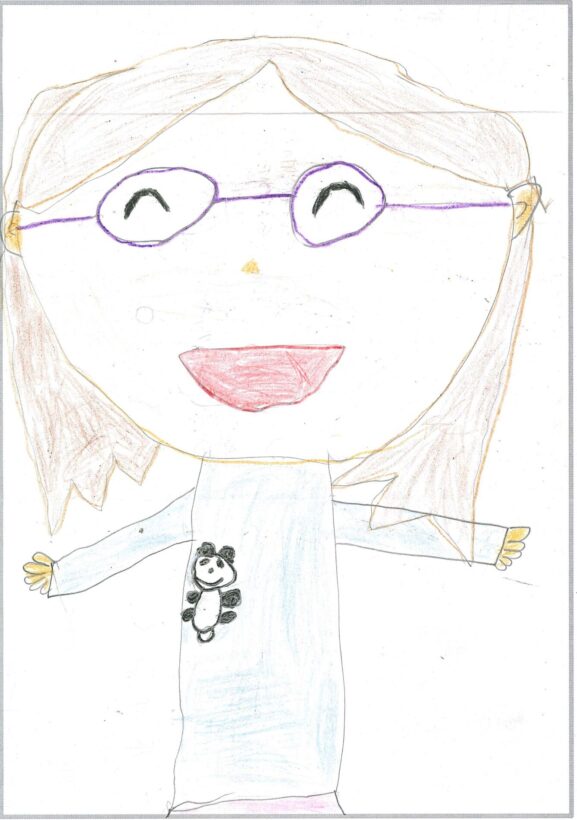 ym148 おかあさんのえがお