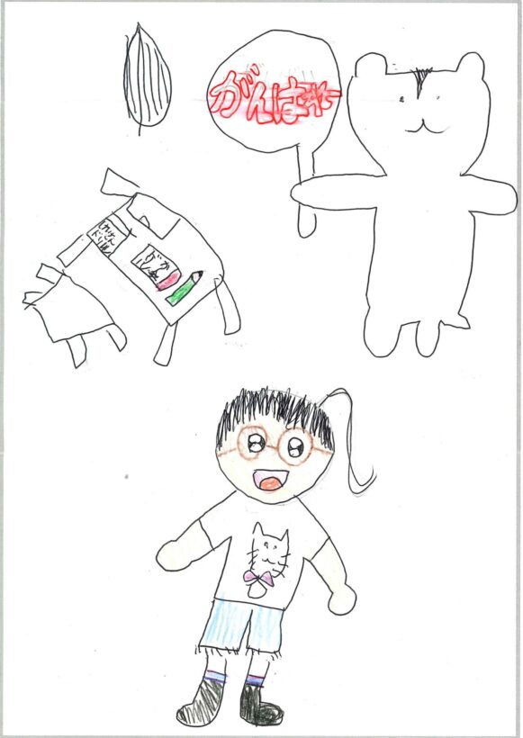 ym30 しゅくだいをがんばった