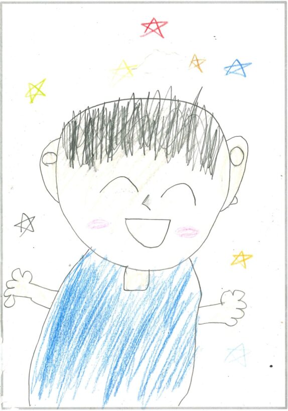 ym74 友だちのえがお