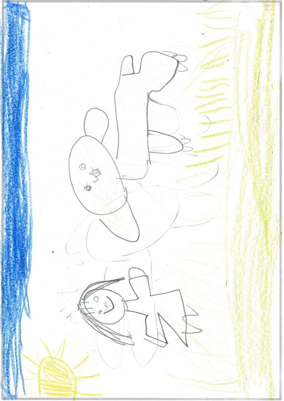 ym84 いぬがしばふであそんでるえ