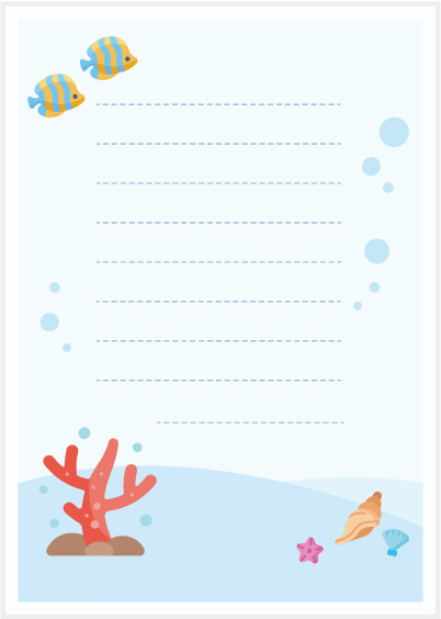 手紙シートサムネイル