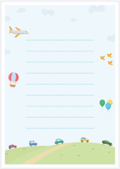 手紙シートサムネイル