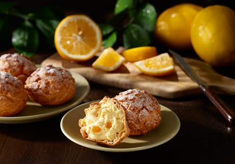 ヨックモックの手作りクッキーシュー ～薫る八丈フルーツレモン～